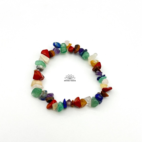 Aligned Chakras Bracelet | Natural Gemstones - Picture 6 of 7